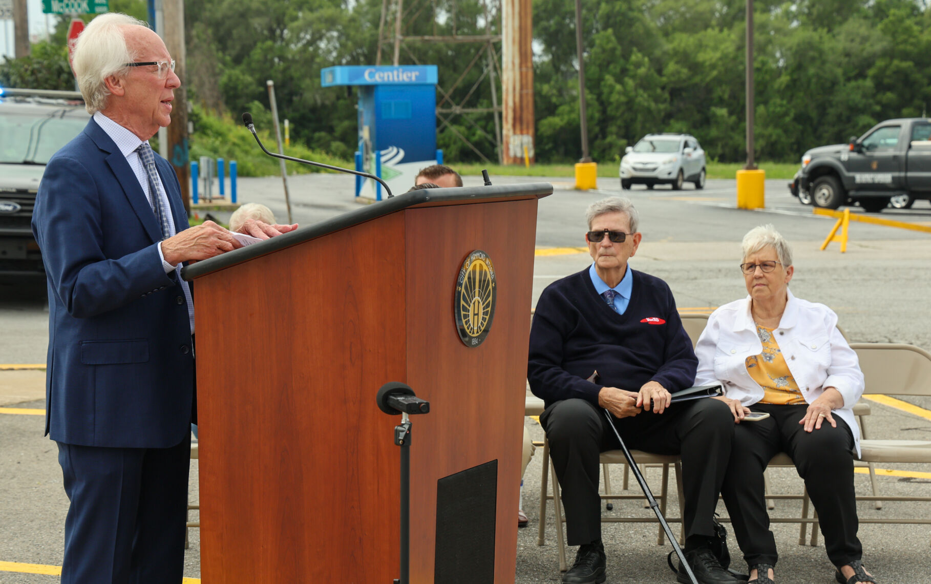 Street dedication for Frank Van Til